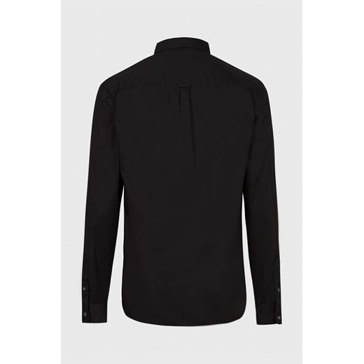 AllSaints koszula męska kolor czarny regular z kołnierzykiem button-down XXL okazyjna cena ANSWEAR.com