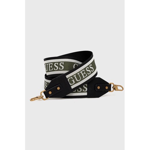Guess pasek do torebki damski kolor zielony Guess ONE wyprzedaż ANSWEAR.com