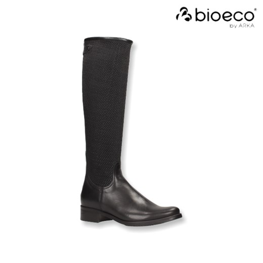 Kozaki Bioeco by Arka BI 2549 obuwie-lizuraj-pl czarny