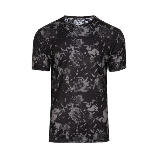 T-Shirt męski koszulka sportowa termoaktywna Czarno Szara Gocrazy M GoCrazy