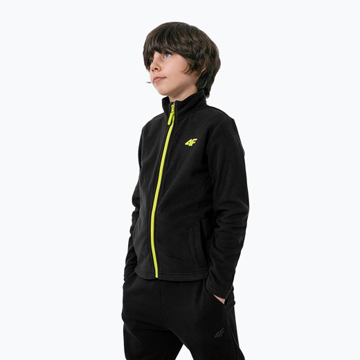 Bluza polarowa dziecięca 4F czarna HJZ22-JPLM001 promocyjna cena sportano.pl
