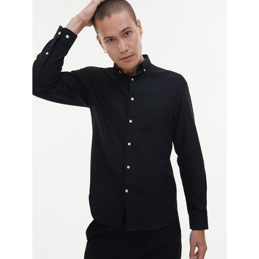 Reserved - Koszula regular fit - Czarny Reserved XS Reserved