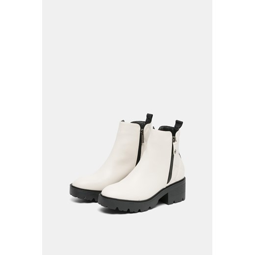 XTI Botki - Biały - Kobieta - 37 EUR(37) Xti 35 EUR(35) Halfprice wyprzedaż