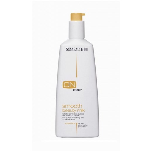 SELECTIVE, MILK, Mleczko, wygładzające odżywcze, 250 ml hairs-pl bialy ciepłe