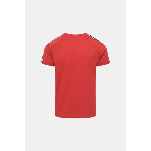 Kappa T-shirt - Czerwony - Mężczyzna - 2XL(2XL) Kappa 2XL(2XL) okazyjna cena Halfprice