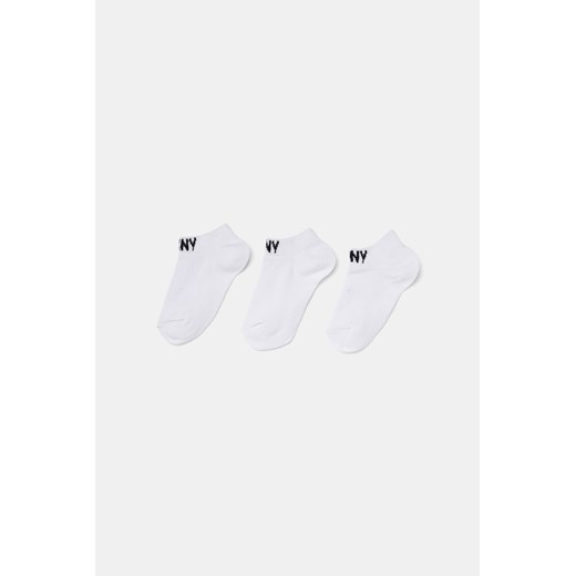 DKNY Skarpetki 3-pak - Biały - Dziewczynka - 26,5 -30,5 EUR(27-30) 37-40 EUR(38-40) wyprzedaż Halfprice