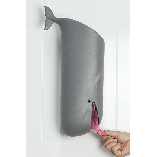 Qualy pojemnik na reklamówki jednorazowe Moby Whale ze sklepu ANSWEAR.com w kategorii Pudełka i pojemniki - zdjęcie 147660622