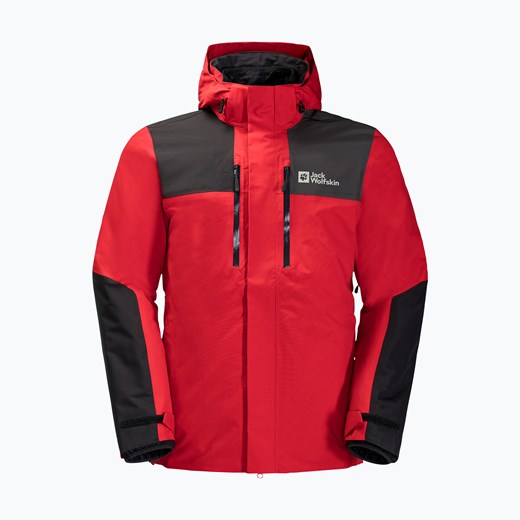 Kurtka 3w1 męska Jack Wolfskin Jasper czerwona 1115261_2206_002 Jack Wolfskin sportano.pl okazyjna cena