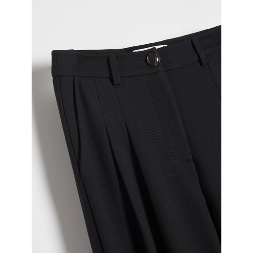 Reserved - Spodnie z wiskozą - Czarny Reserved XL Reserved