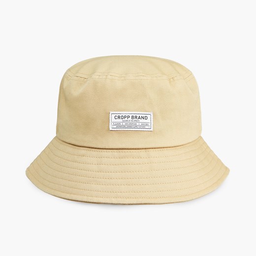 Cropp - Kapelusz bucket hat - Kremowy Cropp Uniwersalny promocyjna cena Cropp