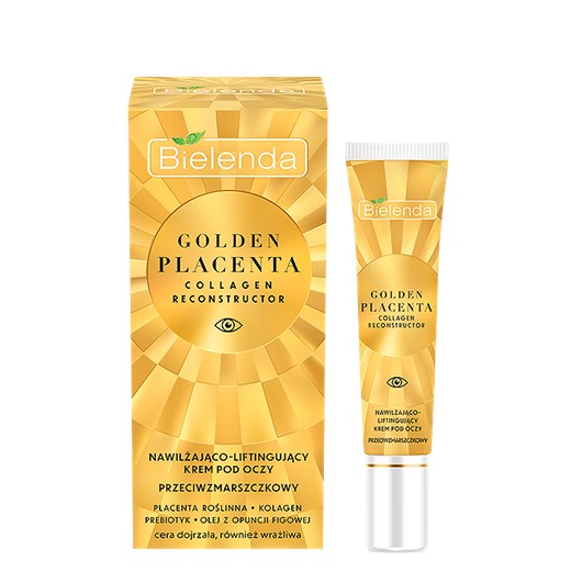 GOLDEN PLACENTA COLLAGEN RECONSTRUCTOR - Nawilżająco - liftingujący krem Bielenda Golden Placenta Bielenda