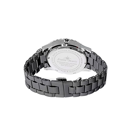 Zegarek kwarcowy w kolorze czarno-srebrnym Stella Maris onesize okazja Limango Polska