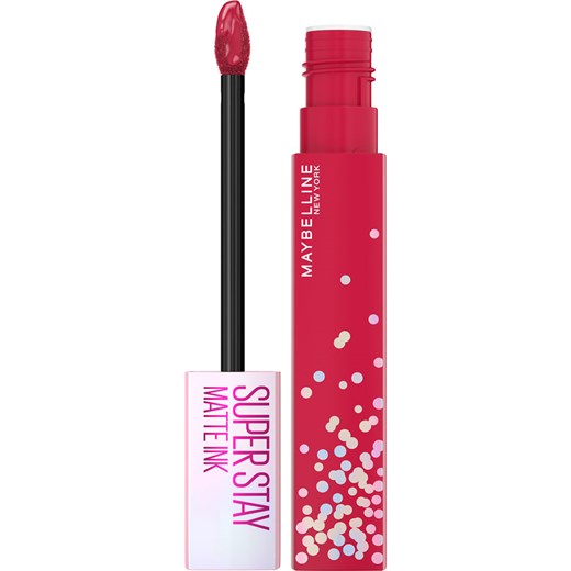 Błyszczyk "Super Stay Matte - 390 Life Of The Party" - 5 ml Maybelline onesize promocja Limango Polska