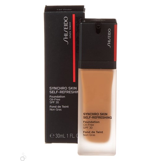 Podkład "Synchro Skin Self-Refrsehing - 430 Cedar" - 30 ml Shiseido onesize okazyjna cena Limango Polska