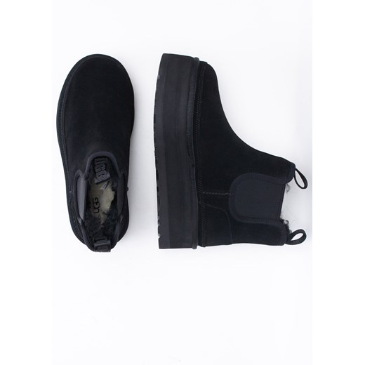 Sztyblety damskie czarne UGG W NEUMEL PLATFORM CHELSEA 36 Sneaker Peeker