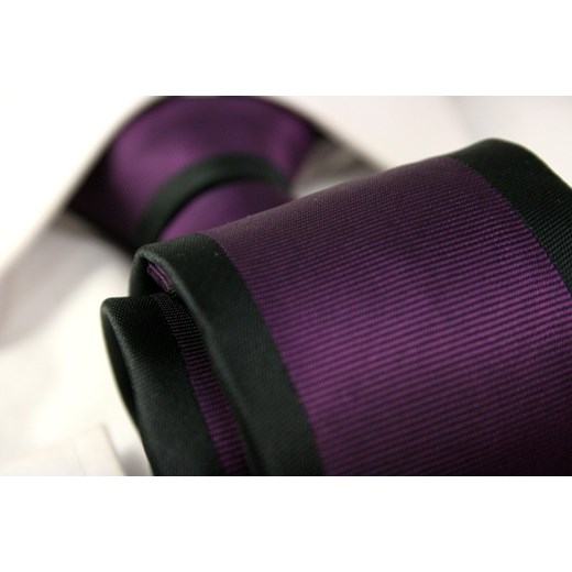 Modny krawat Angelo di Monti KRADM0857 jegoszafa-pl czarny efektowne