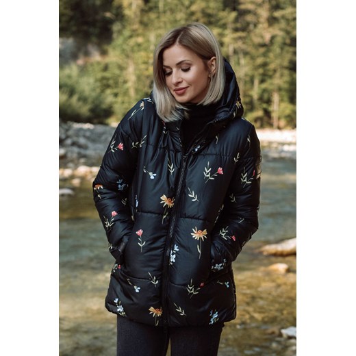 Krótka kurtka zimowa Aspen Botanical Journey S Naoko L NAOKO