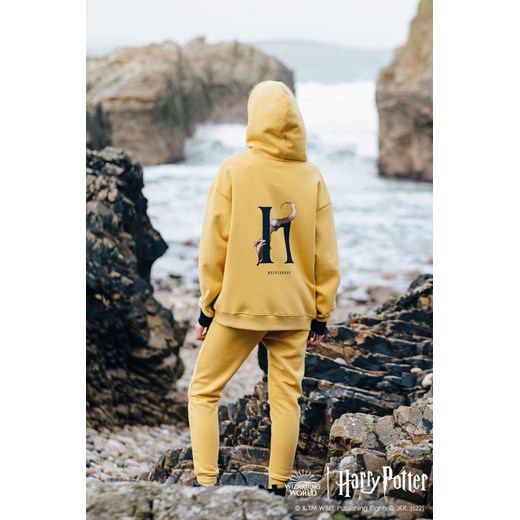 Spodnie dresowe Hufflepuff XS Naoko XL okazja NAOKO