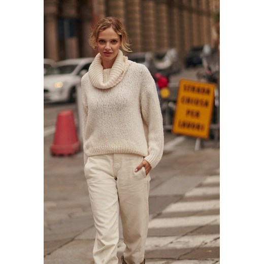 Sweter z golfem Hygge Onesize Naoko one size NAOKO okazja