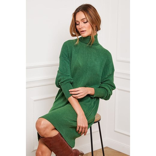 Sukienka "Landreau" w kolorze zielonym Joséfine XL wyprzedaż Limango Polska