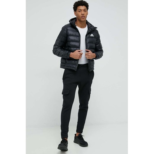 Adidas kurtka męska kolor czarny zimowa L ANSWEAR.com