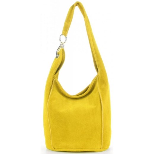 Torebki Skórzane ShopperBag firmy VITTORIA GOTTI Żółte (kolory) Vittoria Gotti torbs.pl