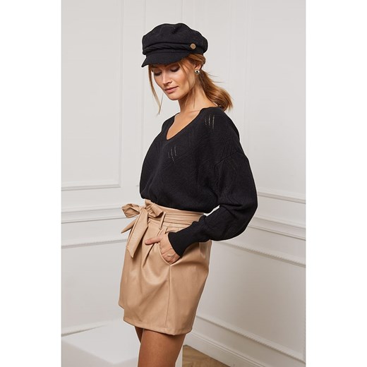 Sweter "Chola" w kolorze czarnym Joséfine M Limango Polska wyprzedaż