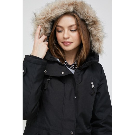 Vero Moda kurtka damska kolor czarny przejściowa Vero Moda M ANSWEAR.com