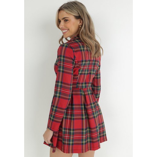Sukienka Born2be z długimi rękawami mini casual