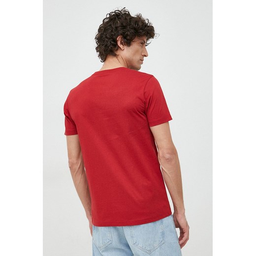 PS Paul Smith t-shirt bawełniany kolor czerwony gładki Ps Paul Smith XXL ANSWEAR.com