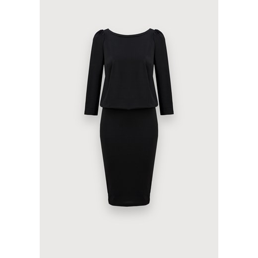 Czarna sukienka z jerseyu Molton XL Molton