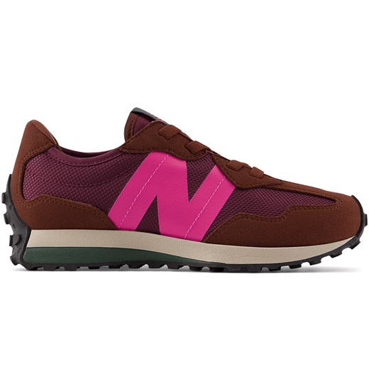 Buty sportowe dziecięce New Balance różowe sznurowane 