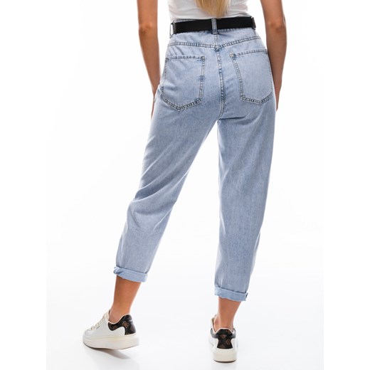 Spodnie damskie jeansowe 141PLR - niebieskie Edoti.com XS promocja Edoti