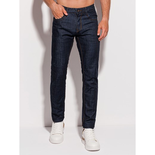 Spodnie męskie jeansowe 1252P - niebieskie Edoti.com 31 Edoti okazyjna cena