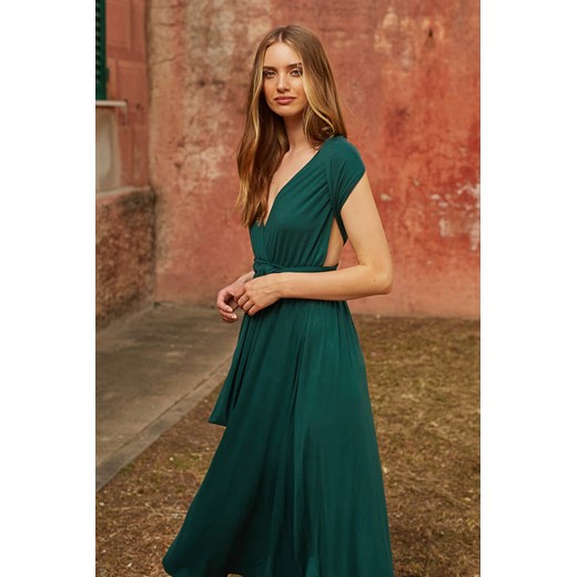 Sukienka infinity maxi Forest Dream S/M Naoko L/XL wyprzedaż NAOKO