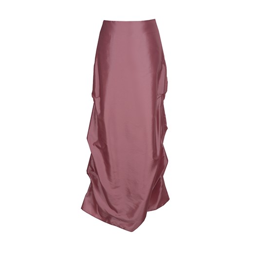 Spódnica FSP022 RÓŻOWY-CEGLASTY fokus-fashion fioletowy markowy