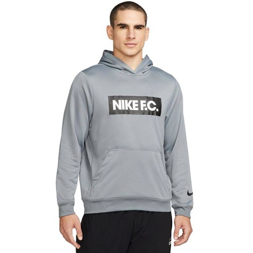 Bluza męska Nike NK DF FC Libero Hoodie szara DC9075 065 S Galeria Sportowa
