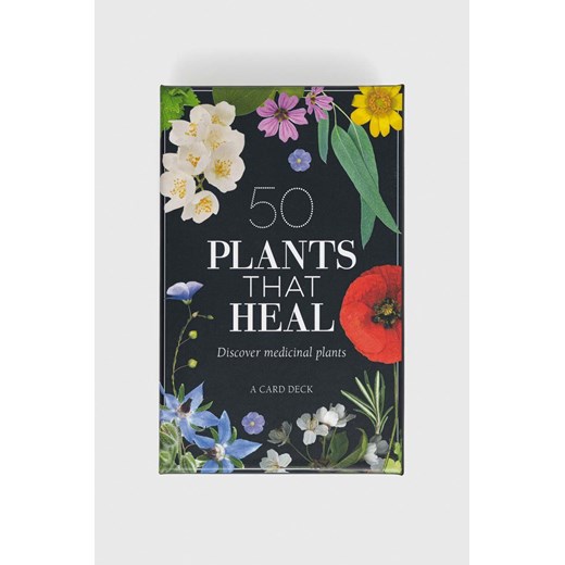 David &amp; Charles talia kart 50 Plants that Heal, Francois Couplan, Gerard Debuigne ze sklepu ANSWEAR.com w kategorii Książki - zdjęcie 147969600