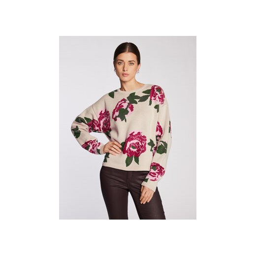 Rage Age Sweter Rose Beżowy Relaxed Fit Rage Age S Modivo_marki_wlasne
