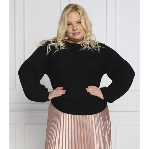 Persona by Marina Rinaldi Sweter ATLANTICO | Regular Fit | z dodatkiem wełny Persona By Marina Rinaldi 46/48 Gomez Fashion Store
