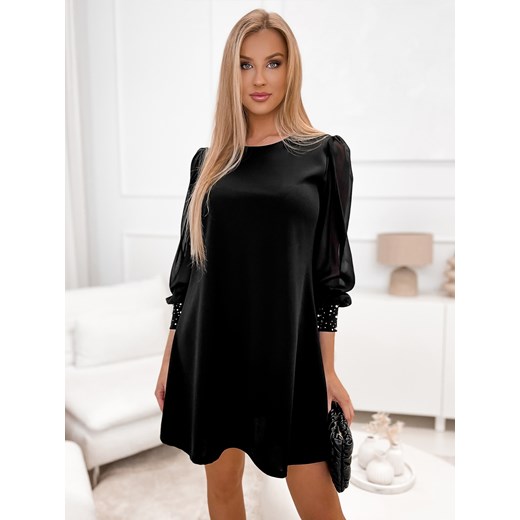 sukienka rebeca czarna uni ze sklepu UBRA w kategorii Sukienki - zdjęcie 148032014