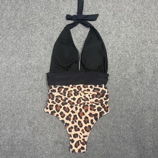 Jednoczęściowy strój kąpielowy monokini - Panterka / S Bombardina.pl XL okazyjna cena Bombardina