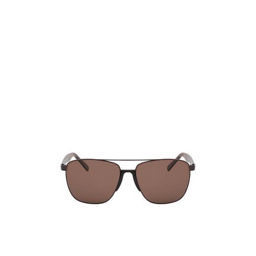 Brązowe okulary przeciwsłoneczne Aviator z polaryzacją Kazar Kazar