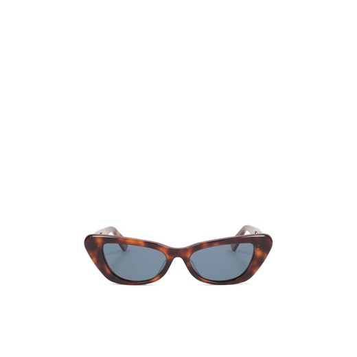 Szylkretowe okulary przeciwsłoneczne w kształcie kociego oka Kazar Kazar