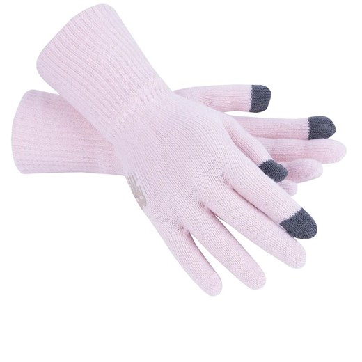 Rękawiczki New Balance LAH13006PIE - różowe ze sklepu streetstyle24.pl w kategorii Rękawiczki męskie - zdjęcie 148103540