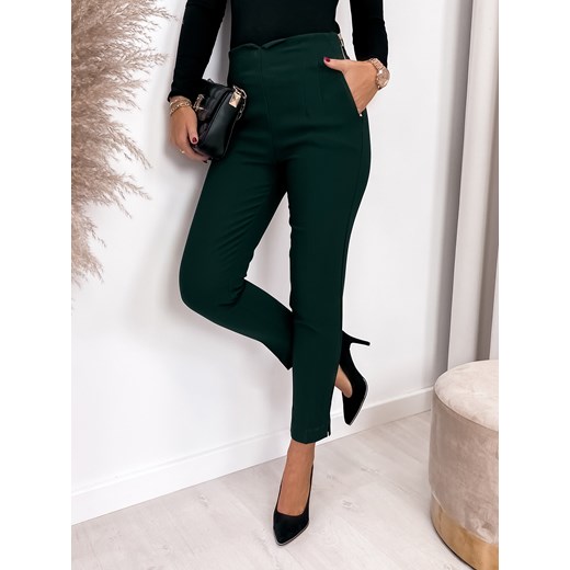spodnie alpo zielone l/40 ze sklepu UBRA w kategorii Spodnie damskie - zdjęcie 148119211