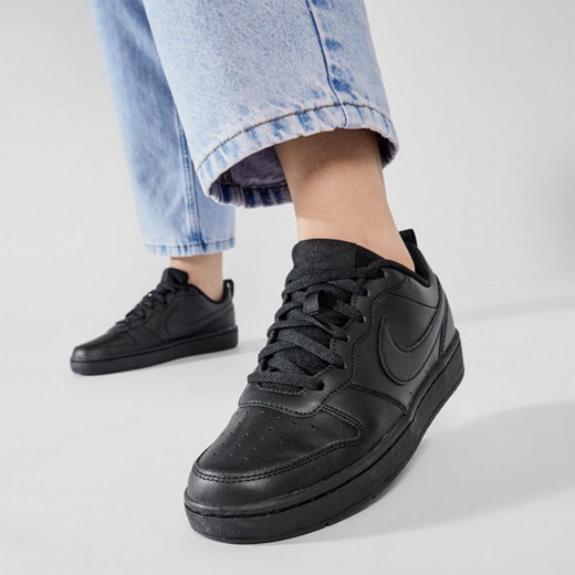 Buty sportowe damskie Nike sznurowane płaskie na jesień młodzieżowe 