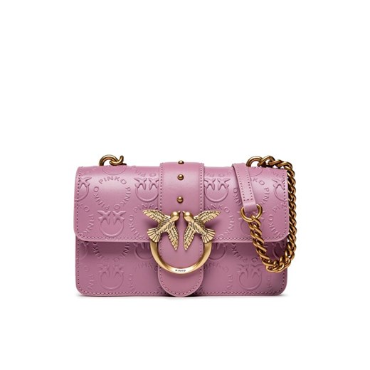Pinko Torebka Love Mini Icon New Monogram AI 22-23 PLTT 1P22VM A042 Różowy Pinko 00 promocyjna cena MODIVO