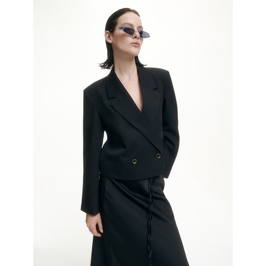 Reserved - Krótki żakiet - Czarny Reserved 42 Reserved