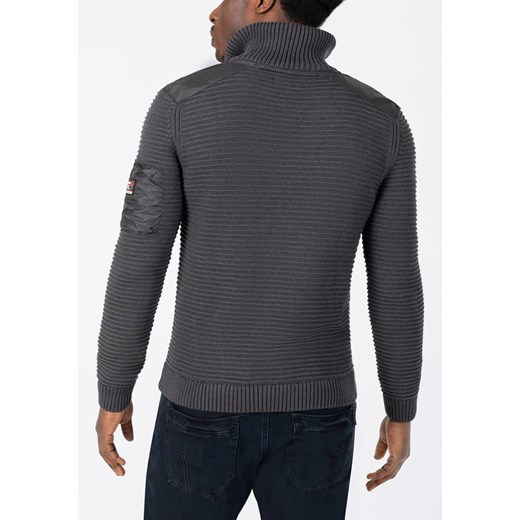 Sweter w kolorze antracytowym Timezone XL promocyjna cena Limango Polska